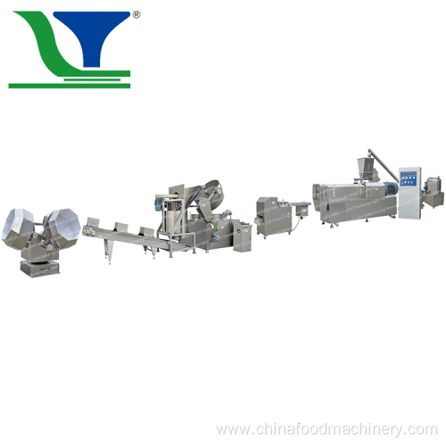 Industrial Automatic Fried Bugles Snacks Making Machine